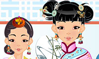 Asian Beauty Dress Up