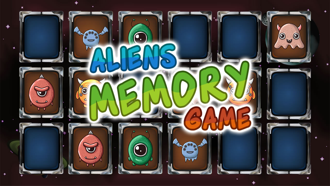 Aliens Memory Game thumbnail