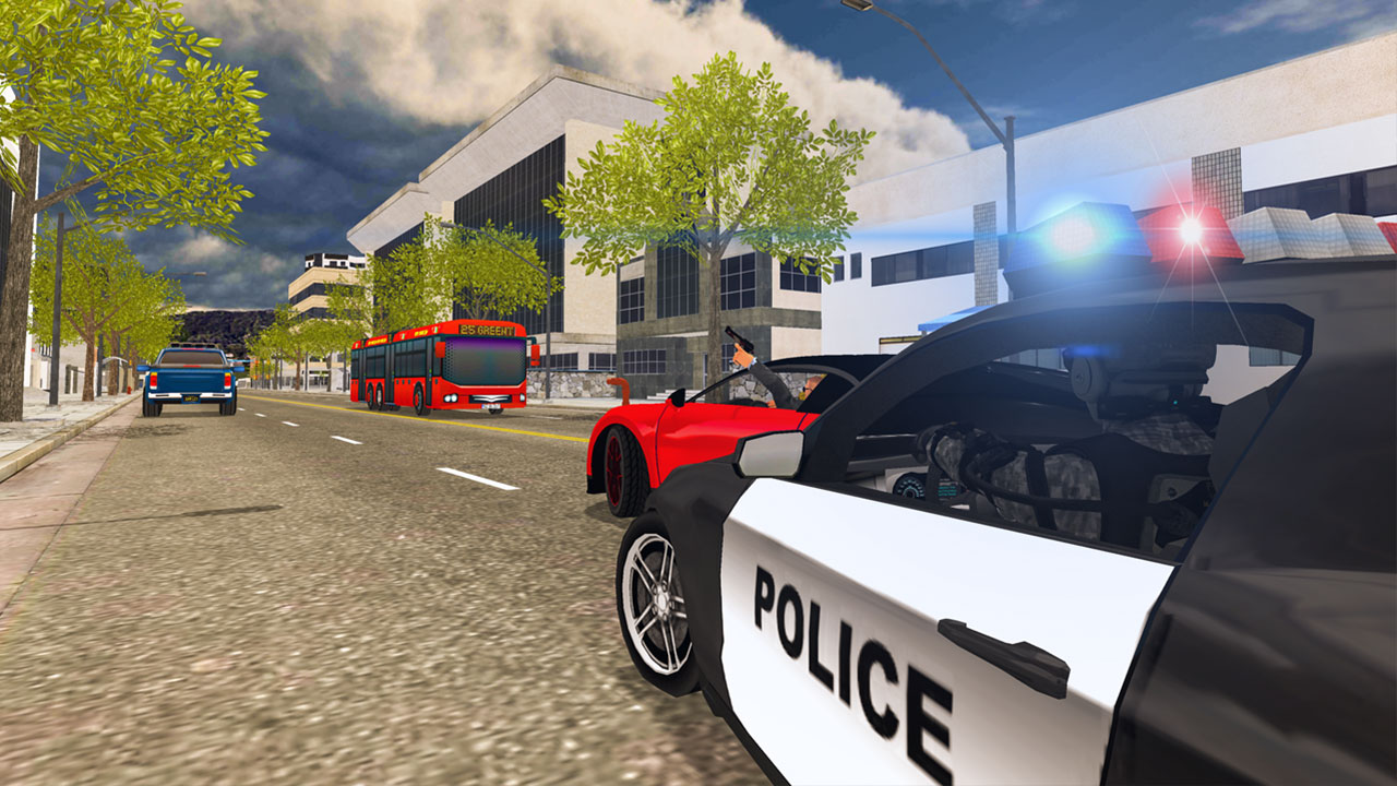 Police cop driver simulator thumbnail
