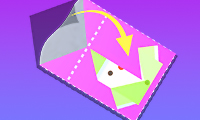 Cute Folding Paper screenshot
