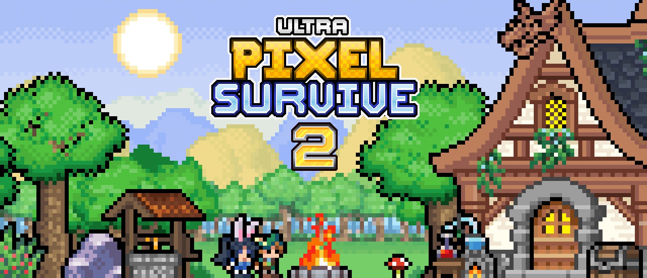 Ultra Pixel Survive 2 screenshot