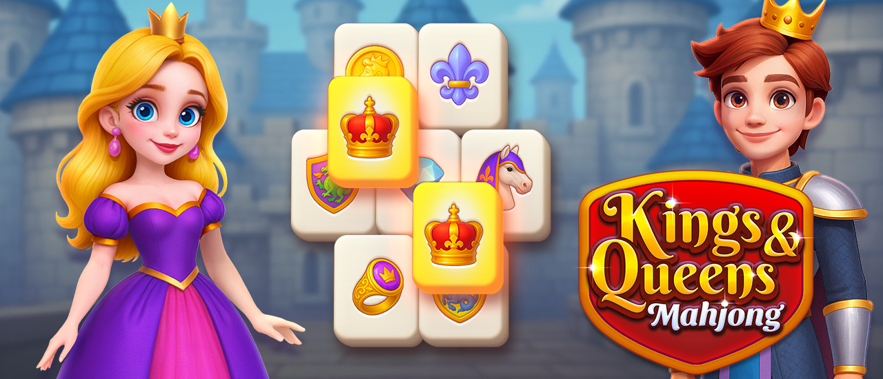 Kings and Queens Mahjong screenshot