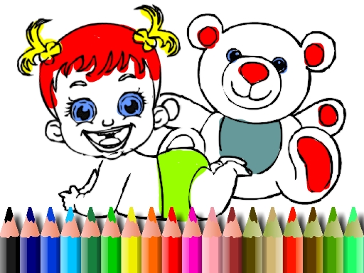 BTS Baby Doll Coloring thumbnail