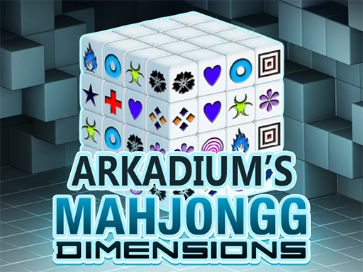 Arkadium's Mahjongg Dimensions Blue