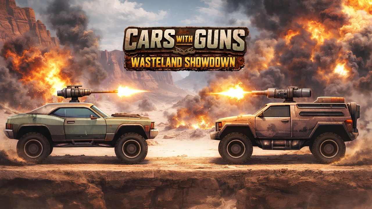 Cars with Guns: Wasteland Showdown screenshot 1