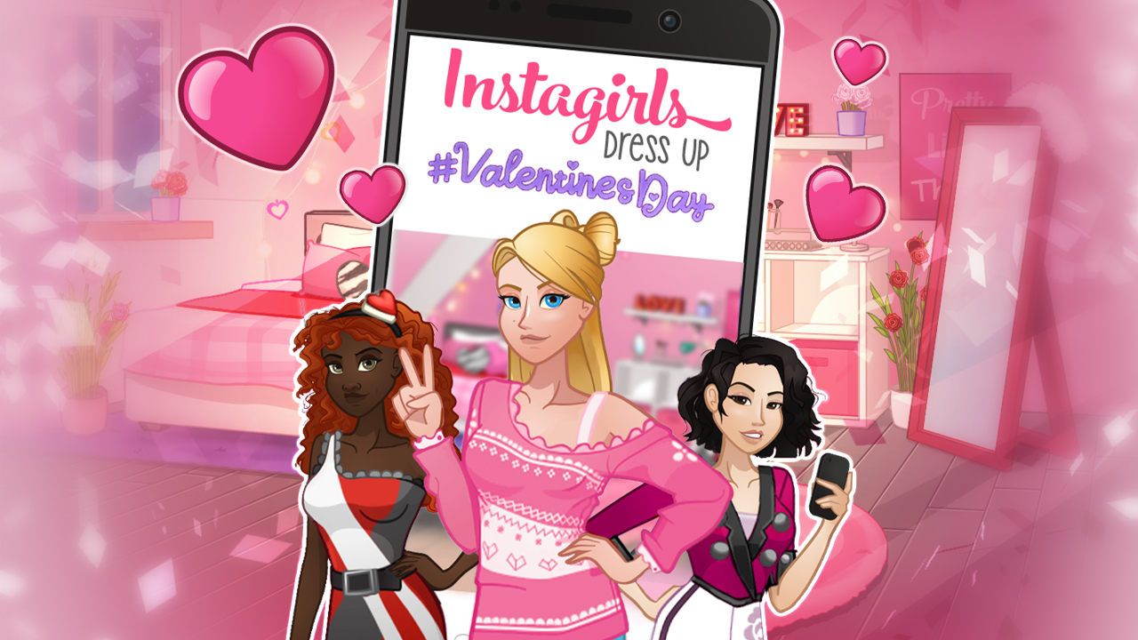 Instagirls Valentines Dress Up thumbnail