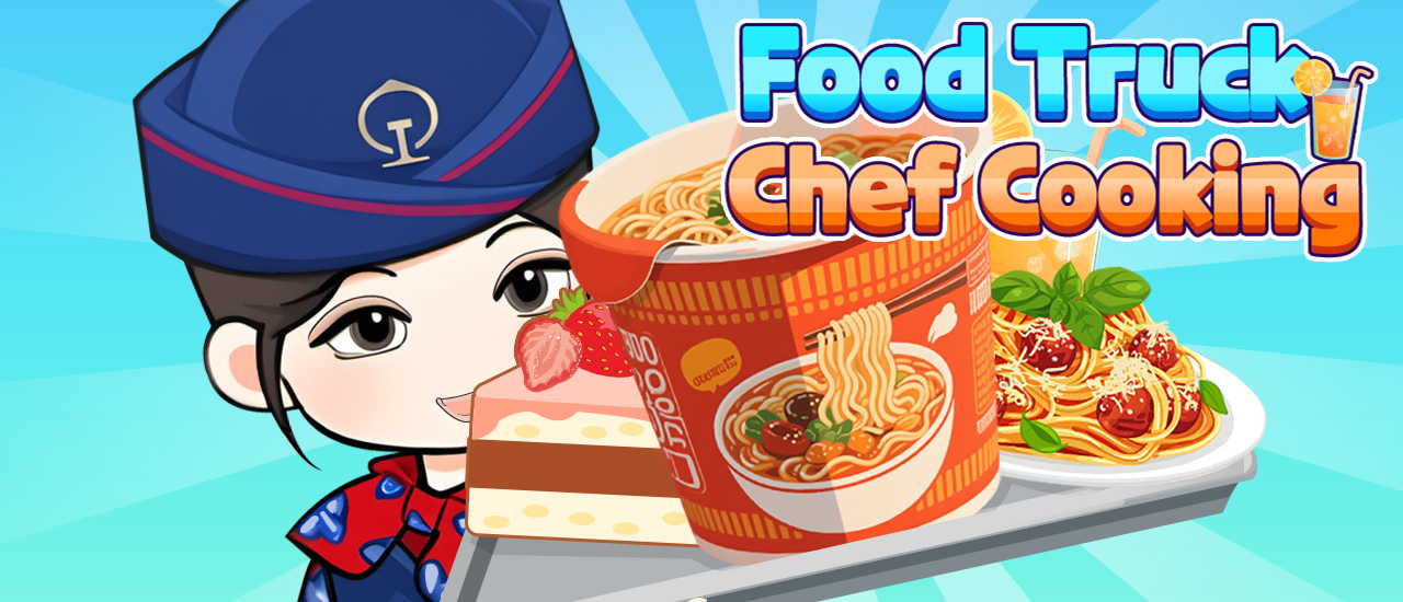 Food Truck Chef Cooking