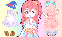 Candy Doll Dress Up screenshot