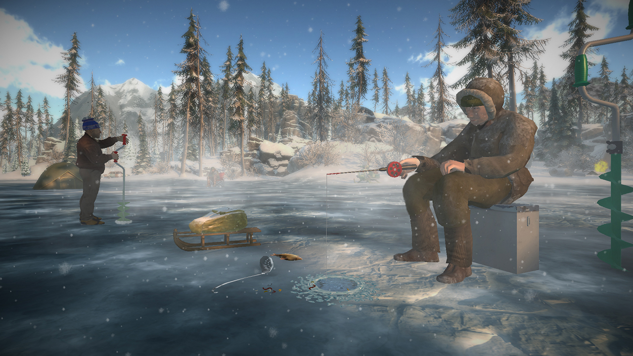 Ice fishing 3d thumbnail