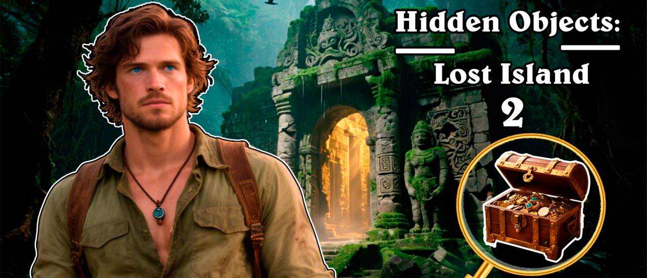 Hidden objects: Lost Island 2 screenshot