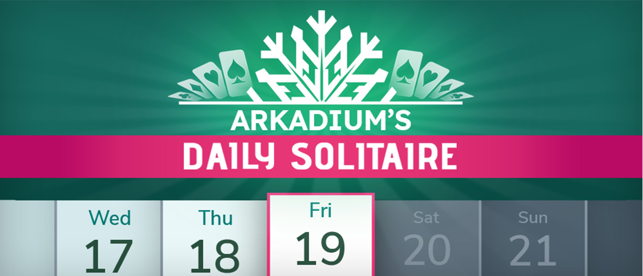 Arkadium's Daily Solitaire screenshot