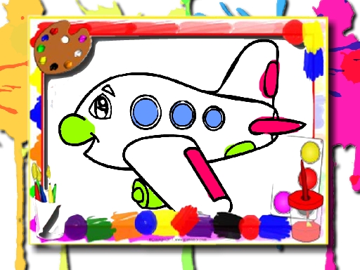 Airplane Coloring Book thumbnail