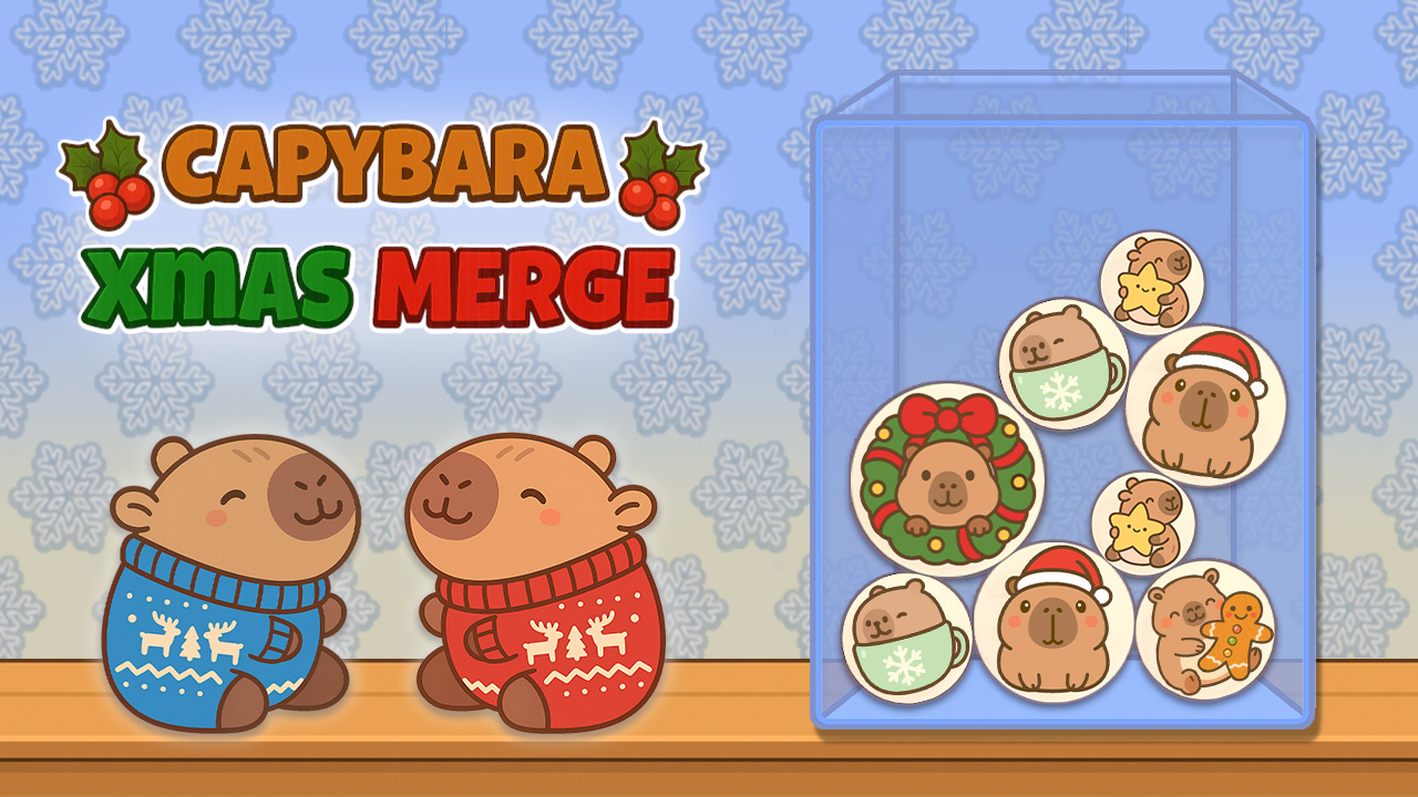 Capybara Xmas Merge - 缩略图