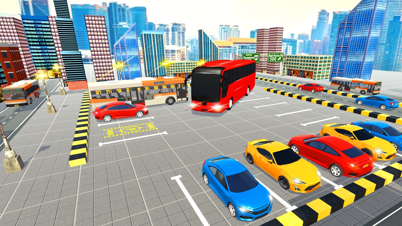 American Modern Bus Parking : Bus Game Simulator 2020 thumbnail
