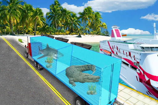 Sea Animal Cargo Truck image
