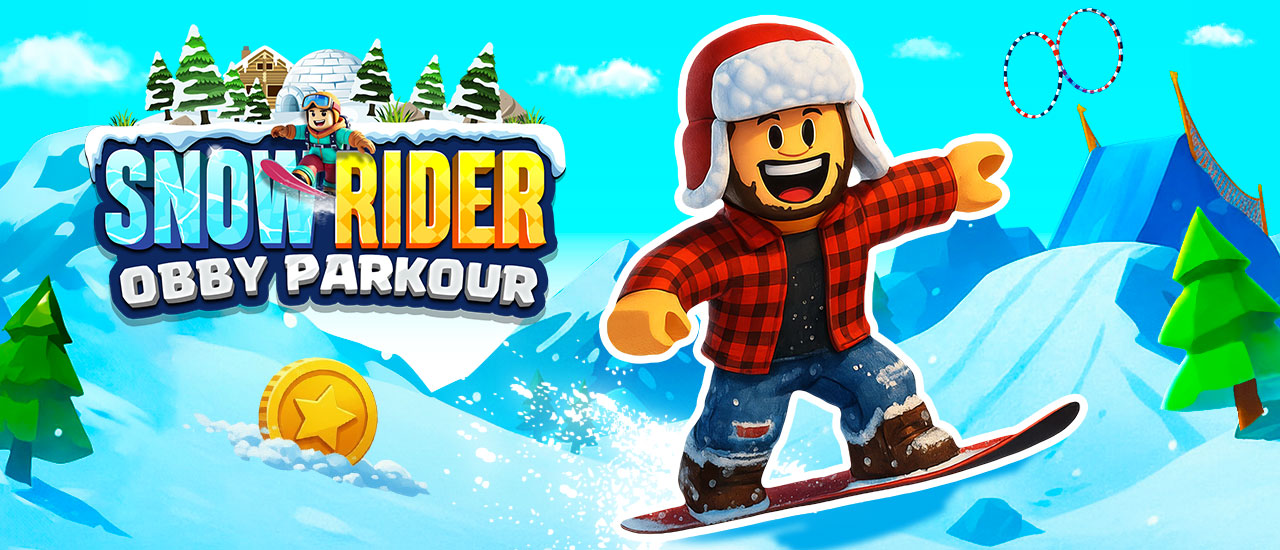 Snow Rider Obby Parkour