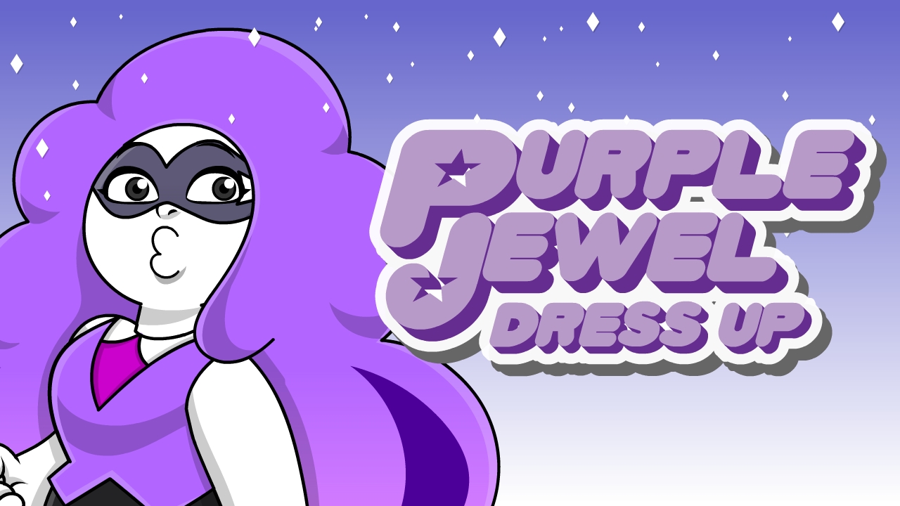 Purple Jewel Dress Up Game thumbnail