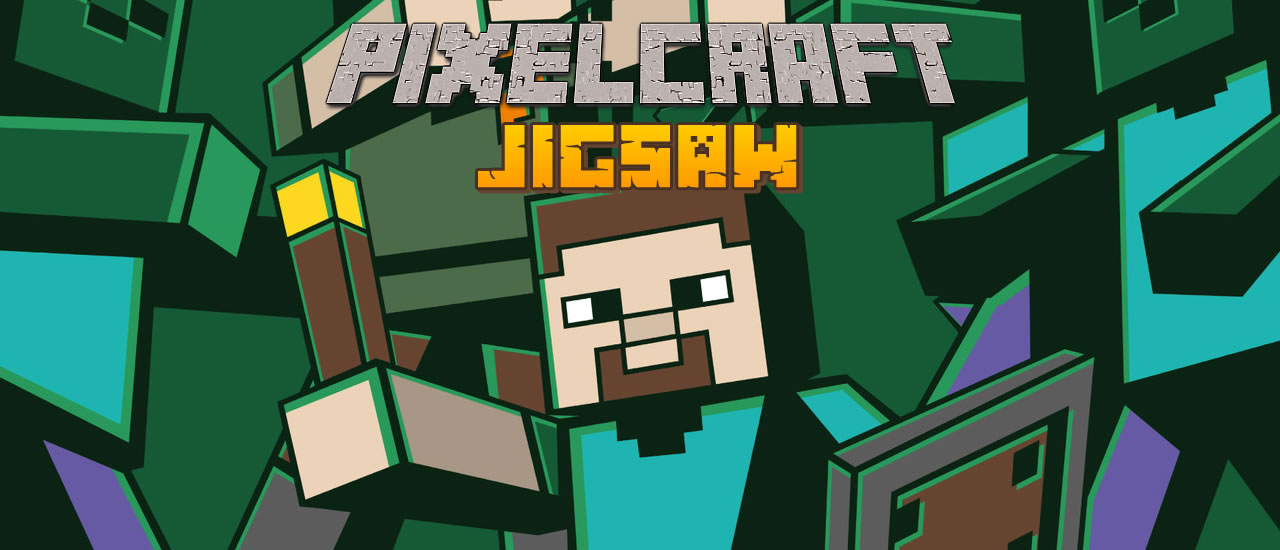 Pixelcraft Jigsaw screenshot