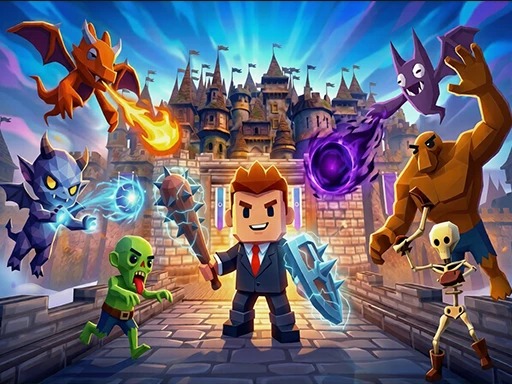 Office Knight 3D: Castle Defense