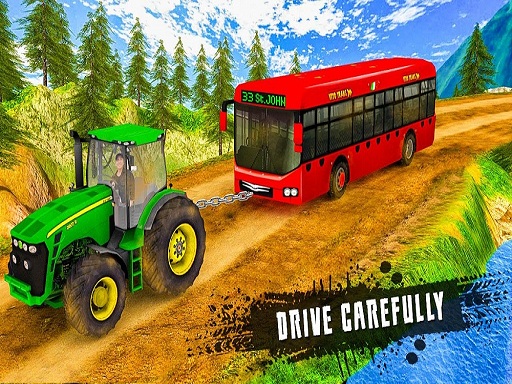 Chained Tractor Towing Rescue thumbnail