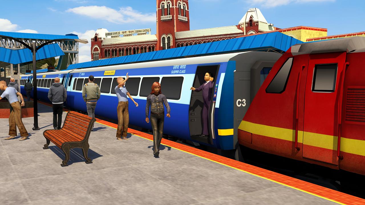 Modern Train Driving Simulator: City Train Games thumbnail