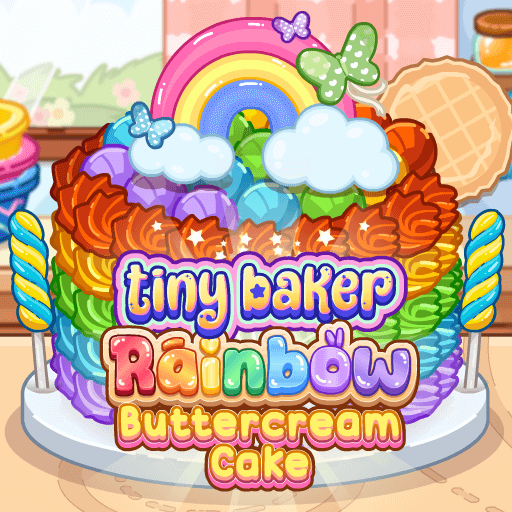 Tiny Baker Rainbow Buttercream Cake thumbnail