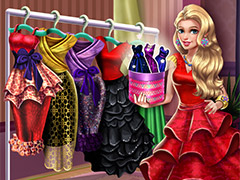 free online games - Sery Runway Dolly Dress Up H5