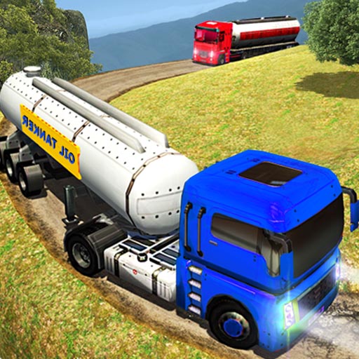 off road Oil Tanker Transport Truck Play off road Oil Tanker