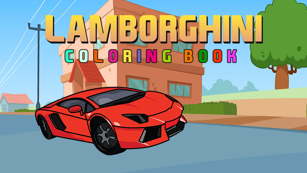 Lamborghini Coloring Book thumbnail