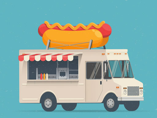 Food Trucks Jigsaw thumbnail