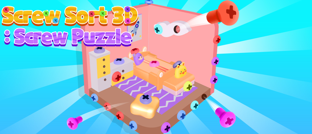 Screw Sort 3D: Screw Puzzle