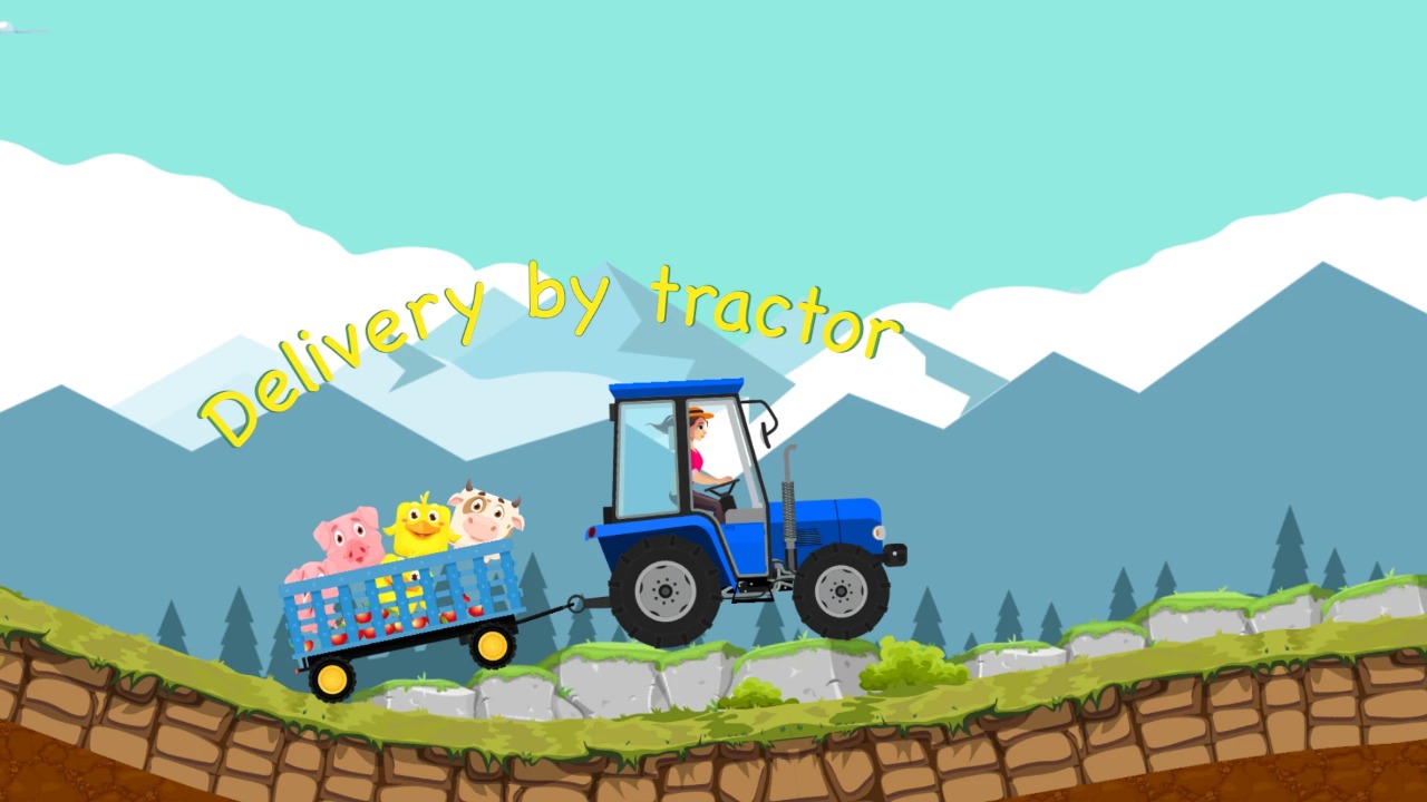 Delivery by tractor thumbnail