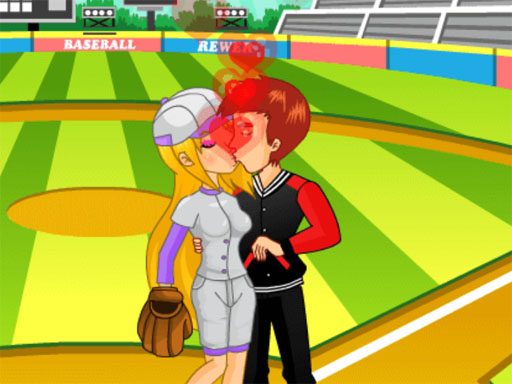 Baseball Kissing thumbnail