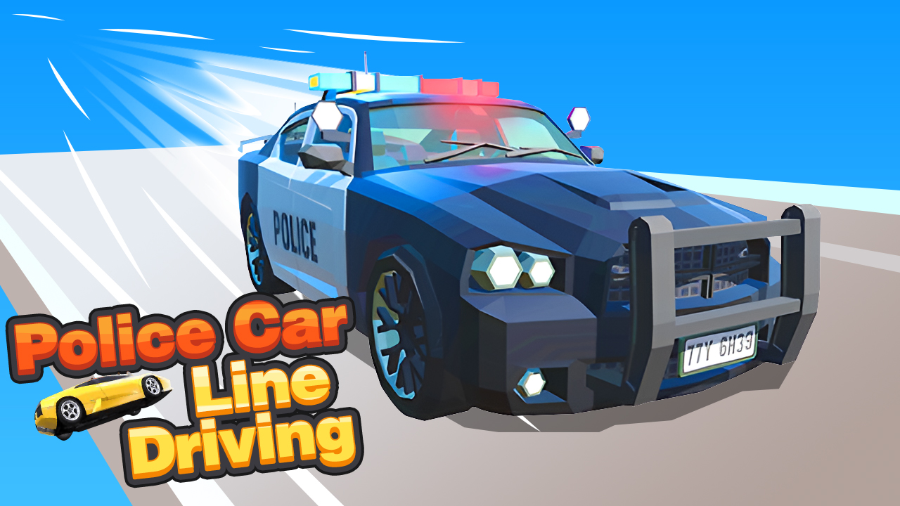 Police Car Line Driving thumbnail