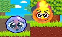 Fire Ball and Water Ball: Parkour Love Balls screenshot