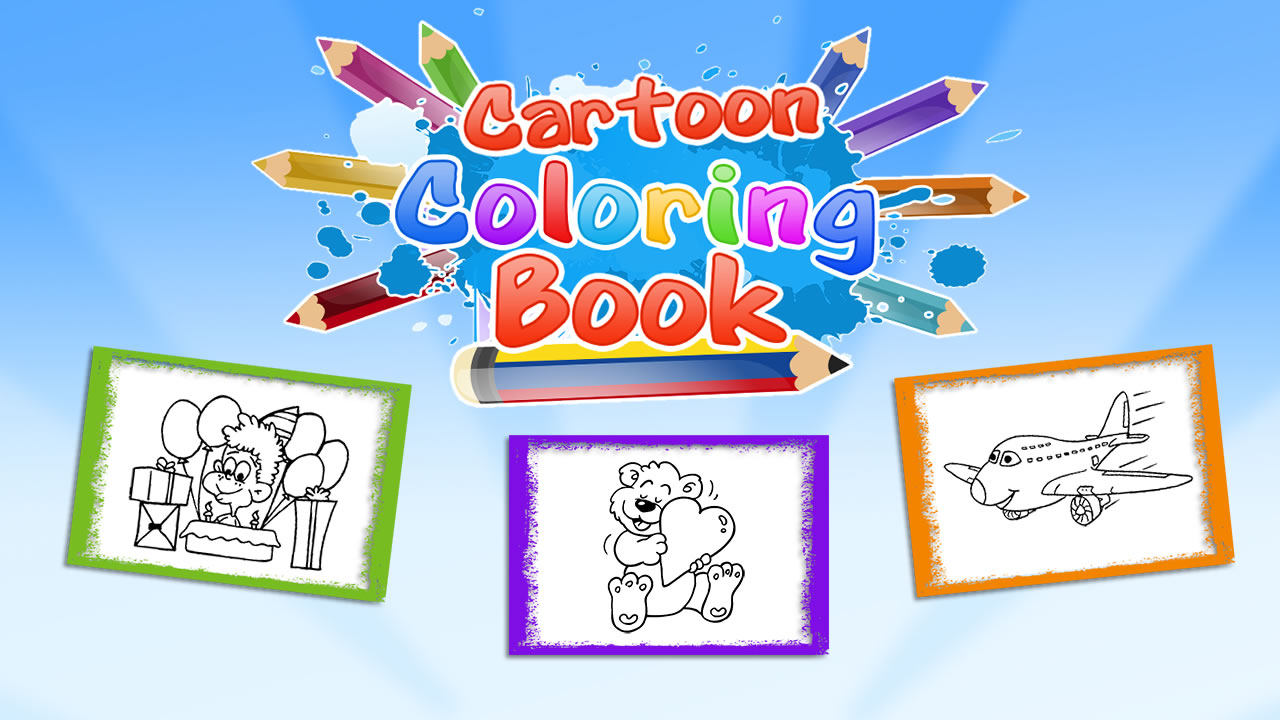 Cartoon Coloring Book thumbnail