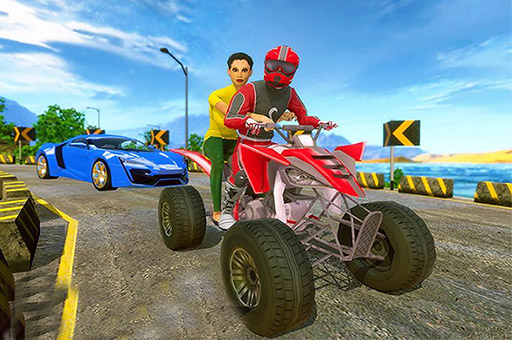 ATV Quad Bike Taxi Game screenshot