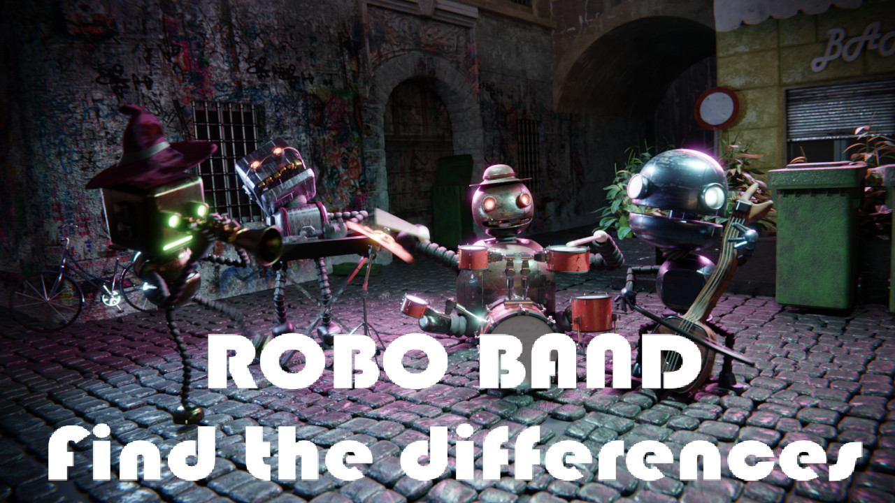 Robot Band - Find the Differences thumbnail