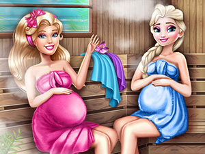 Cute Mommies Pregnant Sauna thumbnail