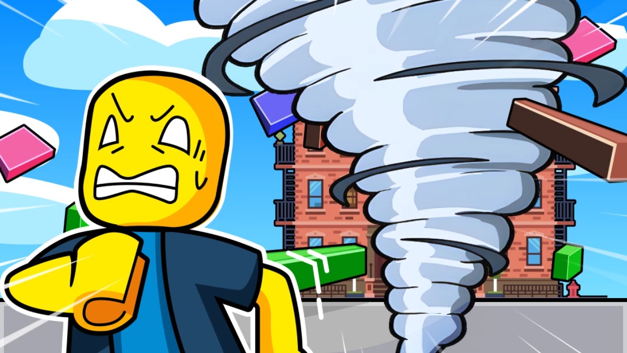 Natural disaster survival Obby thumbnail