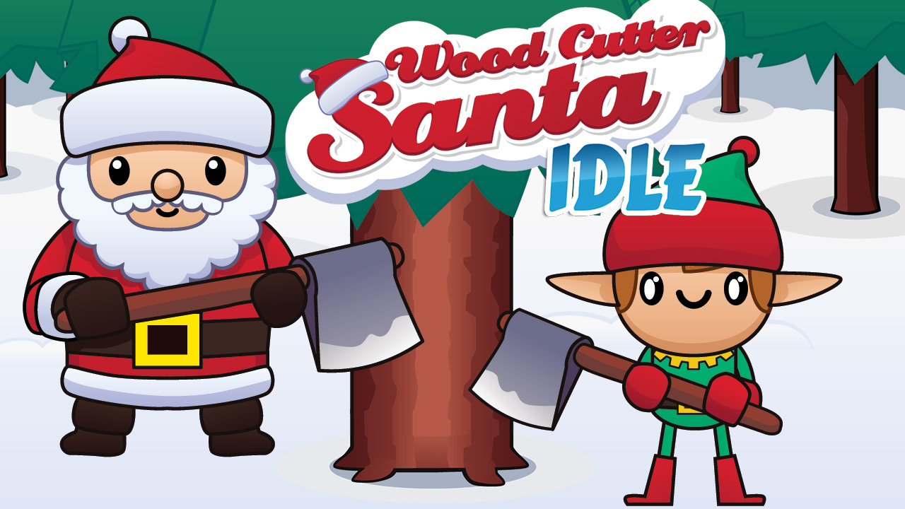 Wood Cutter Santa Idle thumbnail