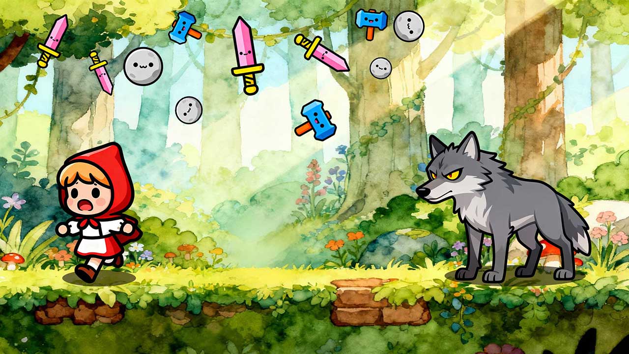 Save little red hood