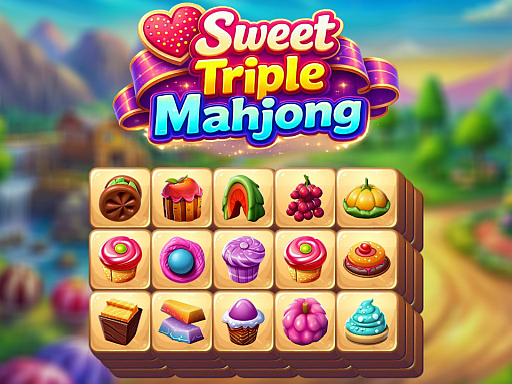 Sweet Triple Mahjong online game