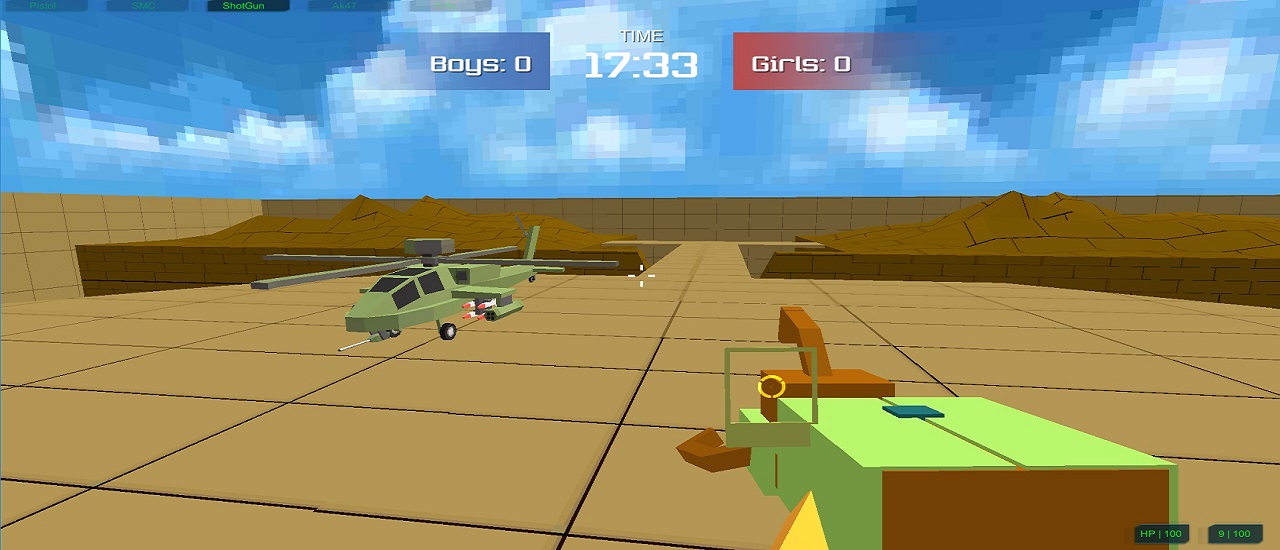 Blocky Wars 3D Toonfare image