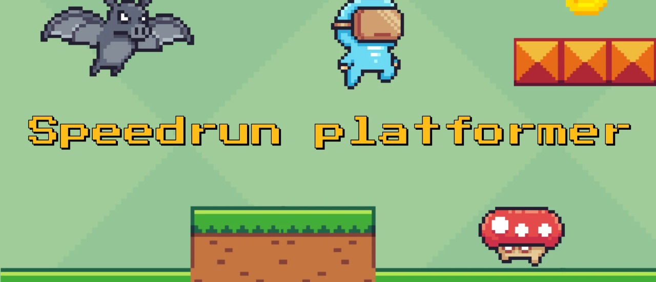 Speedrun platformer screenshot