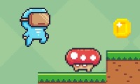 Speedrun platformer