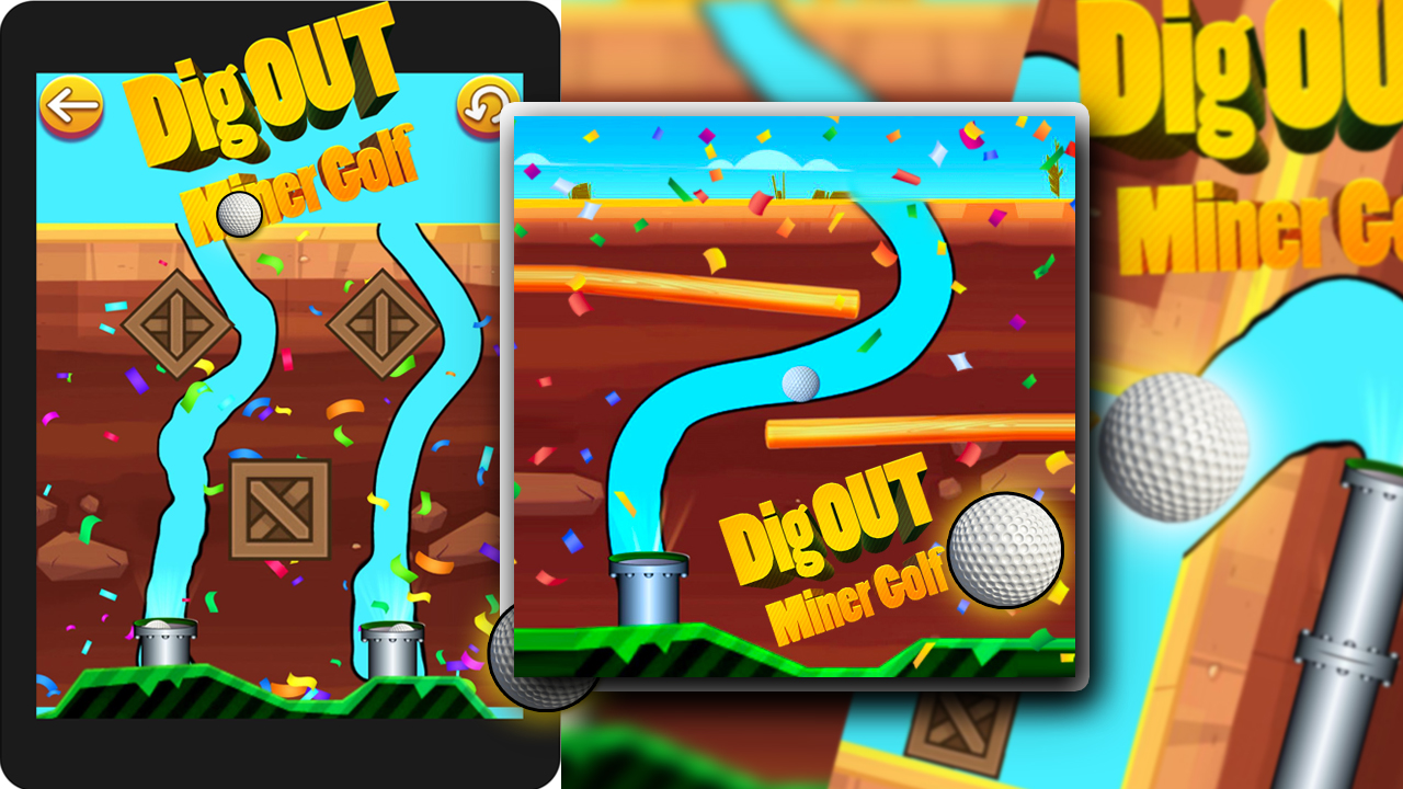 Dig Out Miner Golf
