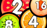 Merge Balls Shooter 2048 Connect Fruits