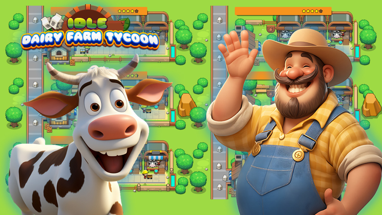 Idle Dairy Farm Tycoon