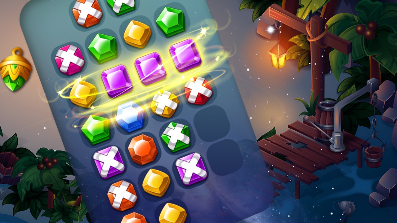 Stickman Jewel Match 3 Master thumbnail